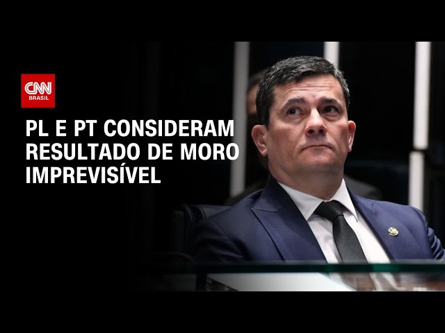 ⁣PL e PT consideram resultado de Moro imprevisível | BASTIDORES CNN
