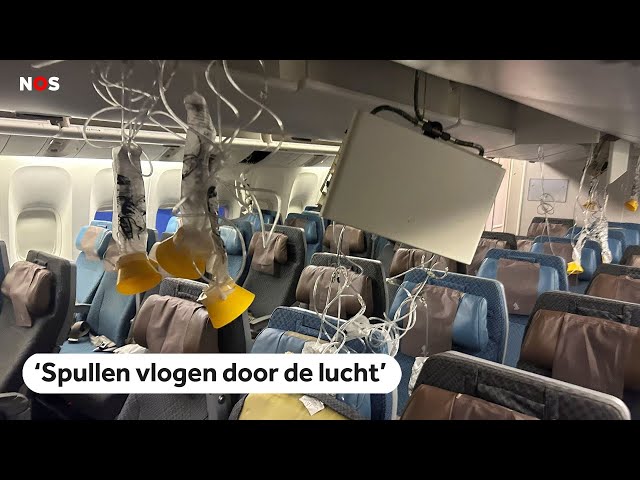 ⁣Dode na turbulentie op vlucht Singapore Airlines