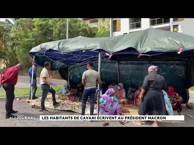 Les habitants de Cavani écrivent au Président Macron