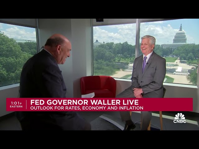 ⁣Fed Governor Christopher Waller: Don't think we are going to need to raise rates