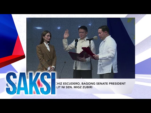 ⁣SAKSI Recap: Sen. Chiz Escudero, bagong senate president... (Originally aired on May 20, 2024)