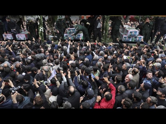 ⁣Début des cérémonies de funérailles du président iranien Ebrahim Raïssi