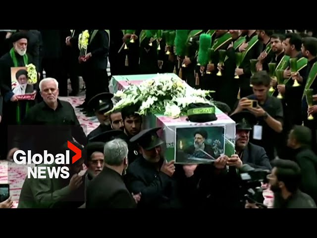 ⁣Iran mourns President Raisi as international condolences pour in