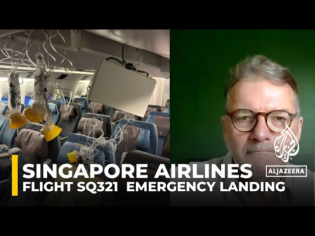 ⁣One dead as Singapore Airlines flight from London hit by severe turbulence