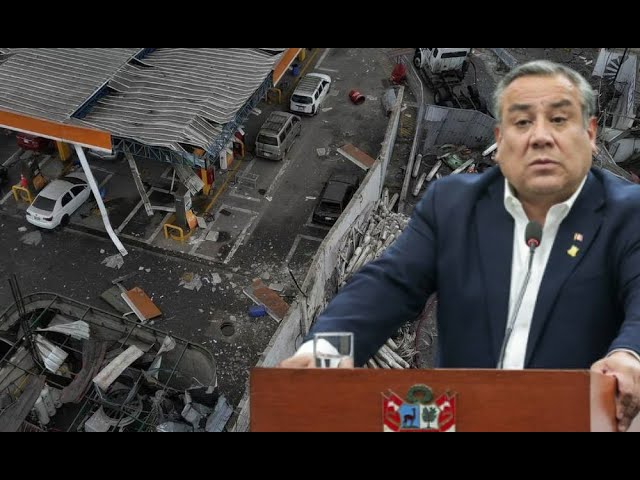 ⁣Premier Adrianzén declara en emergencia cuatro distritos tras explosión de grifo