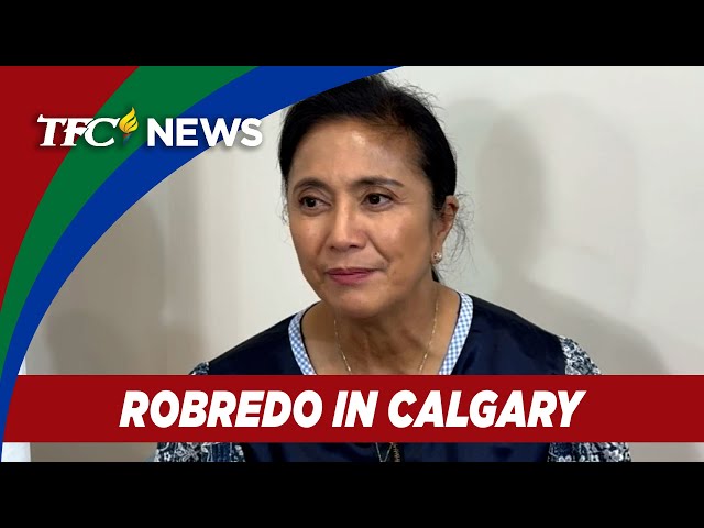 ⁣Ex-PH VP Robredo visits relatives, meets with Fil-Canadians in Calgary | TFC News Alberta, Canada