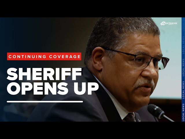⁣Sheriff Higgins opens up about Netflix's Unlocked documentary controversy