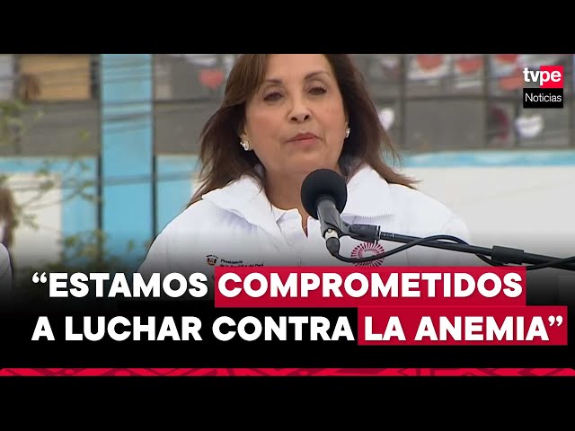 Gobierno lanza campaña 'Niños de Hierro' para prevenir y reducir la anemia materno infanti