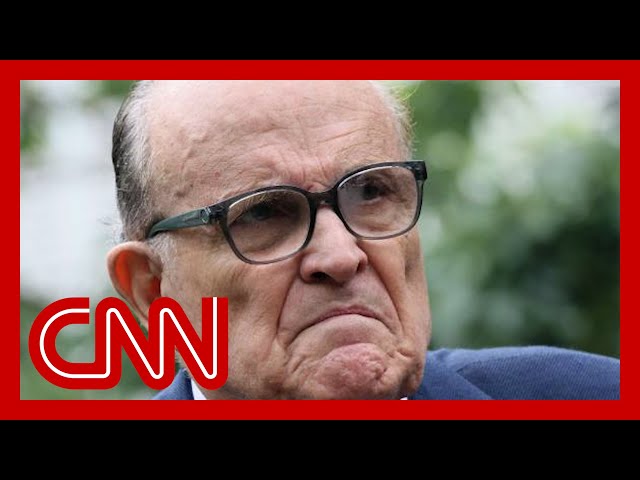 ⁣'I don't want to mute you': Judge interrupts Rudy Giuliani during court rant