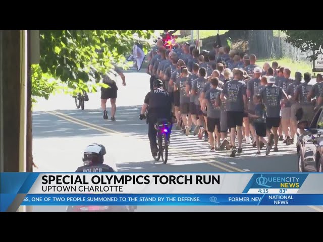⁣CMPD participated in Special Olympics Torch Run