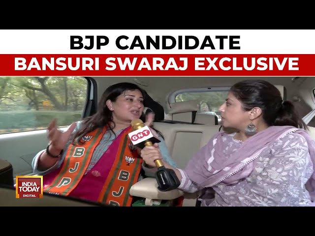 ⁣Lok Sabha Election 2024: Bansuri Swaraj Exclusive On  Law And Order In Delhi | India Today