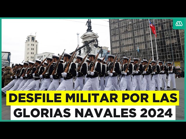 ⁣Día de las Glorias Navales 2024 - Desfile militar completo