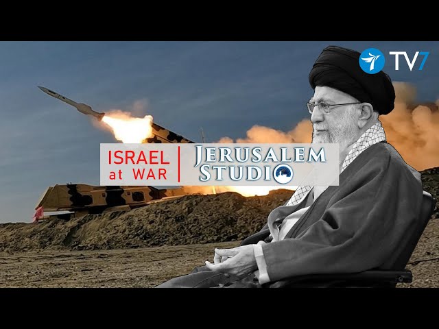 ⁣Iran VS Israel : The Looming Threat of Regional Conflagration : Israel at War – Jerusalem Studio 860