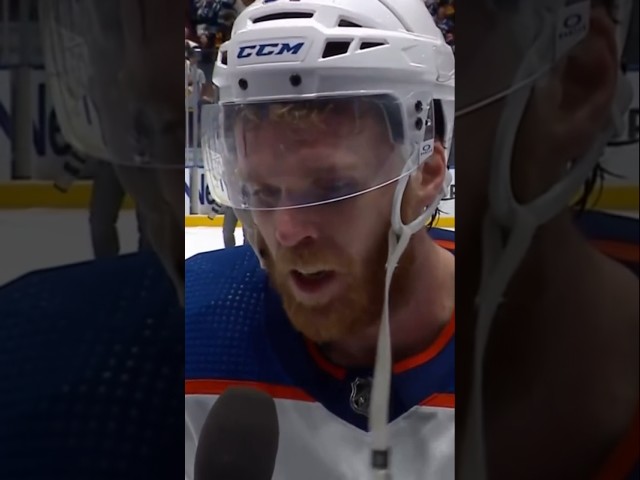 His voice may be gone, but the Oilers are alive and well. ️