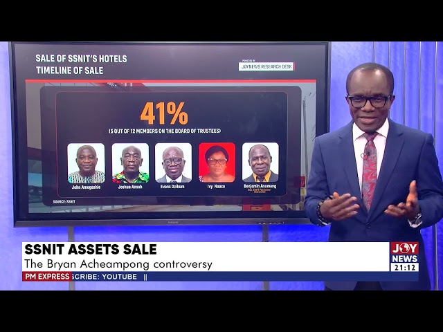 ⁣SSNIT Asset Sale: The Bryan Acheampong controversy | PM Express (21-5-23)