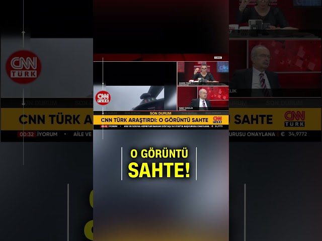 ⁣Ses Eklediler, Sahte Görüntüyü Servis Ettiler! CNN Türk Araştırdı: O Düşüş Görüntüsü SAHTE!