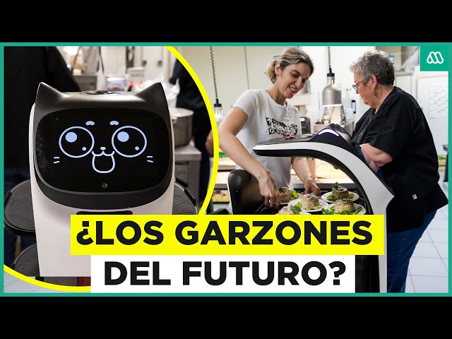⁣¿Los garzones del futuro? Restaurante francés incluye un robot como mesera