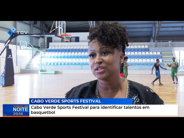 ⁣Cabo Verde Sports Festival para identificar talentos em basquetebol