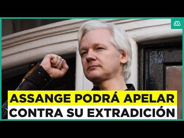 ⁣Justicia británica permite a Julian Assange apelar contra su extradición a EE.UU