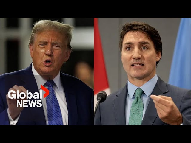 ⁣Trudeau says Trump administration could be "lose-lose" with tariffs on Canadian goods