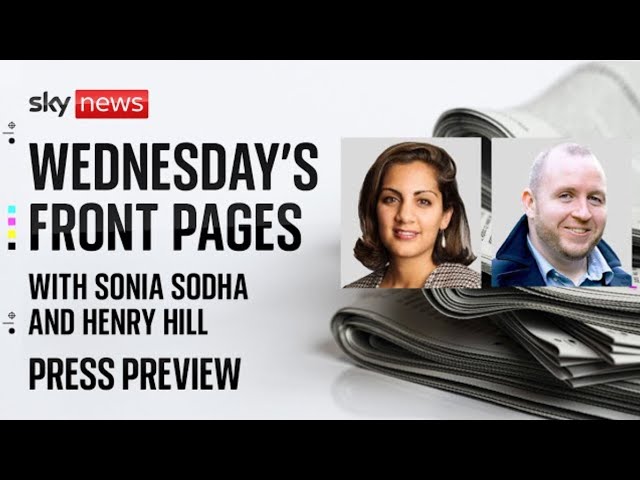  Sky News Press Preview | 21 May