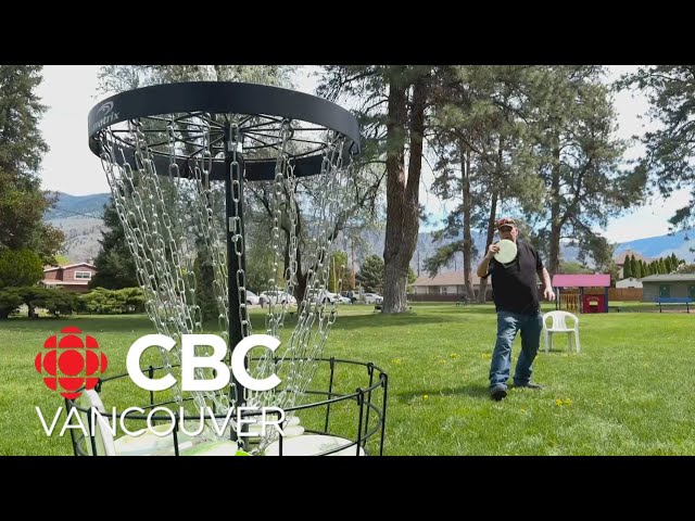 ⁣Keremeos, B.C., man is making disc golf more accessible