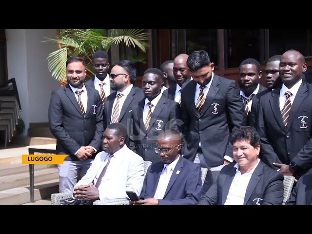 UGANDA AT THE 2024 ICC T20 WORLD:  CUP MIN OGWANG FLAGS OFF CRICKET CRANES TEAM TO WEST INDIES