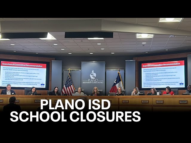 ⁣Plano ISD considers closing these 4 schools