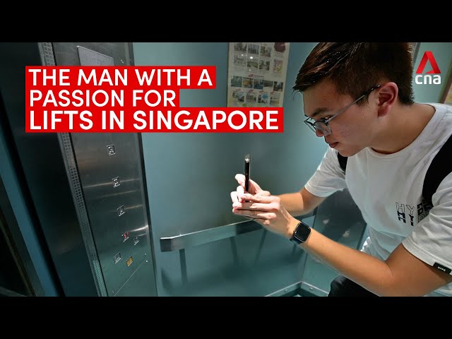 ⁣The man with a passion for lifts in Singapore