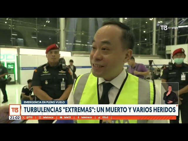 ⁣Turbulencias extremas: Un muerto y varios heridos