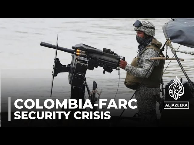 ⁣Rebel resurgence in Colombia: Farc-linked group EMC attacks state forces