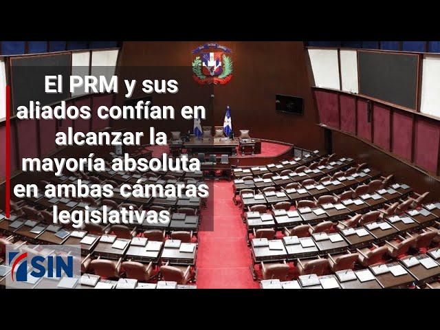 ⁣El PRM y sus aliados confían en alcanzar la mayoría absoluta en ambas cámaras legislativas