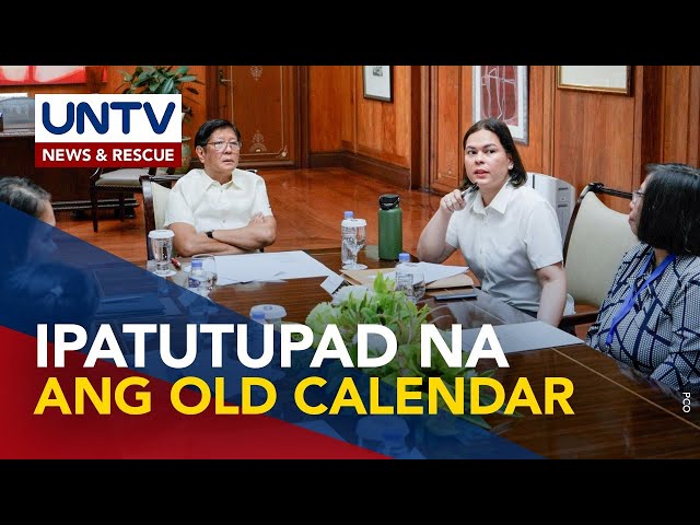 ⁣PBBM, aprubado na ang pagbabalik sa old school calendar; SY 2024-2025, sisimulan sa July 29