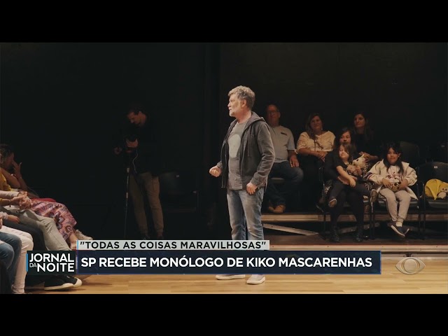 Monólogo de Kiko Mascarenhas faz público refletir e se emocionar