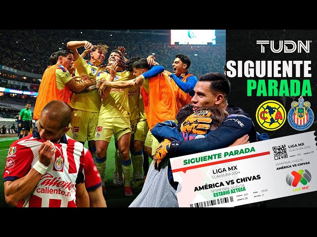 ⁣Siguiente parada ✈️⚽️ Así se vivió el América vs Chivas de semifinales A NIVEL DE CANCHA | TUDN