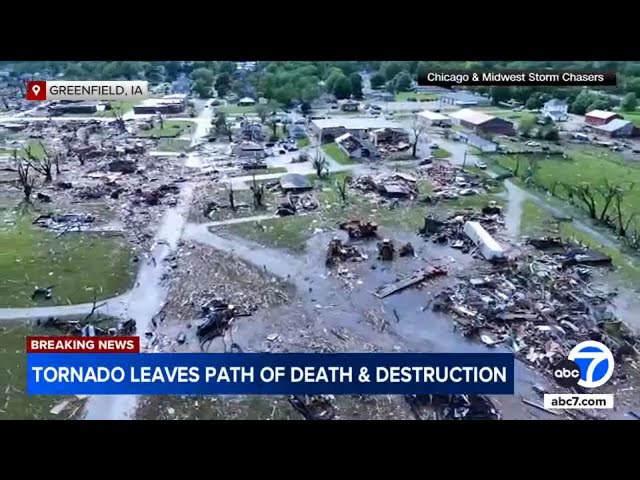 ⁣Tornado kills multiple people in Iowa, causes major damage