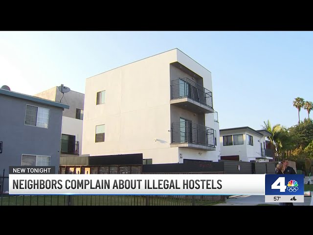 ⁣Neighbors complain about illegal hostels
