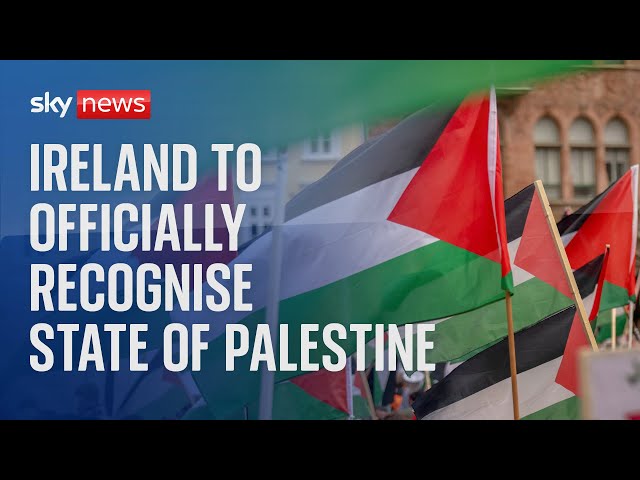⁣Watch live: Irish government to announce recognition of Palestinian state