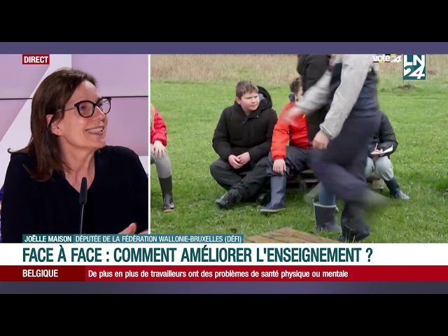 ⁣Face à face : Comment améliorer l'enseignement belge francophone ? DéFI vs MR