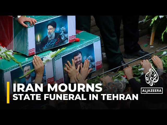 ⁣Body taken to Tehran for final viewing: Supreme leader to officiate state funeral