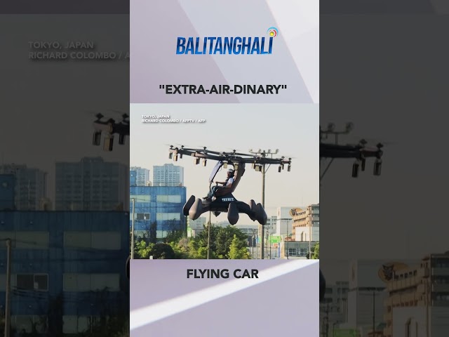 ⁣Flying car, "extra-air-dinary" invention ng isang kompanya #shorts | BT