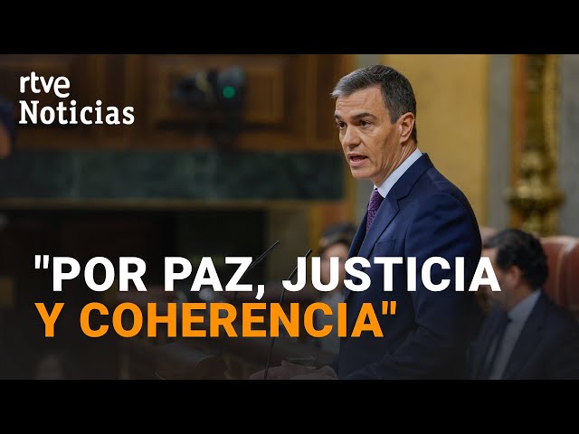 ⁣SÁNCHEZ anuncia que ESPAÑA aprobará el RECONOCIMIENTO del ESTADO PALESTINO el 28 de MAYO | RTVE