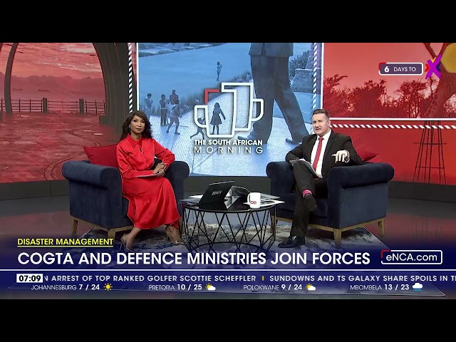 ⁣COGTA and defence ministries join forces