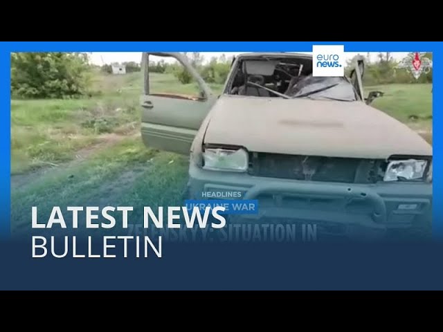 ⁣Latest news bulletin | May 22nd – Midday