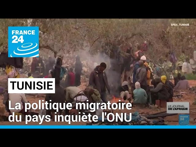 Migrants en Tunisie : la politique migratoire inquiète l'ONU • FRANCE 24