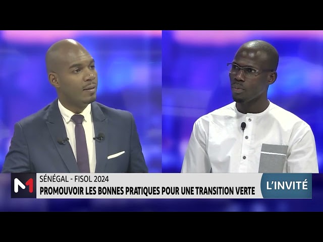 ⁣FISOL2024:Promouvoir les bonnes pratiques pour une transition verte, le point avec Saliou Tassé Faye