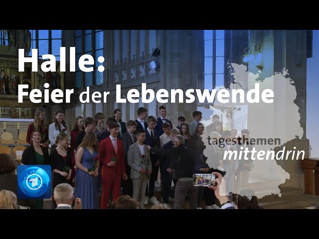 ⁣Halle: Feier der Lebenswende | tagesthemen mittendrin