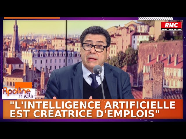 ⁣"L'intelligence artificielle est créatrice d'emplois", rassure Philippe Aghion, 
