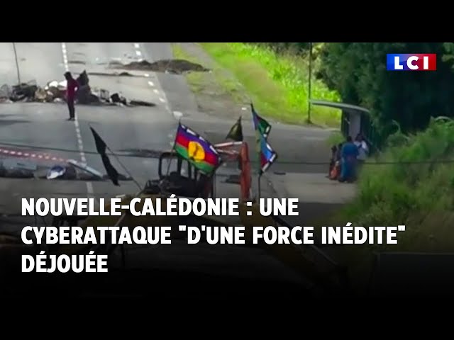 ⁣Nouvelle-Calédonie : une cyberattaque "d'une force inédite" a été déjouée