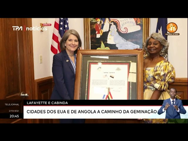 ⁣Lafayette e Cabinda - Cidades dos EUA e de Angola a caminho da germinação